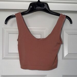 SO Women's Crop Top - Brown